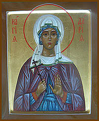 икона святая мученица Дарья