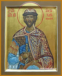 икона святой благоверный Александр Невский