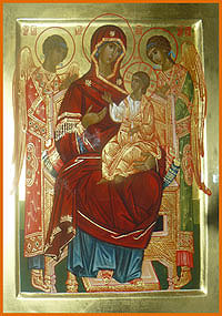 икона Богородица Всецарица