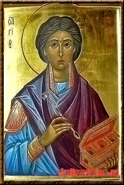 икона святой мученик Пантелиимон