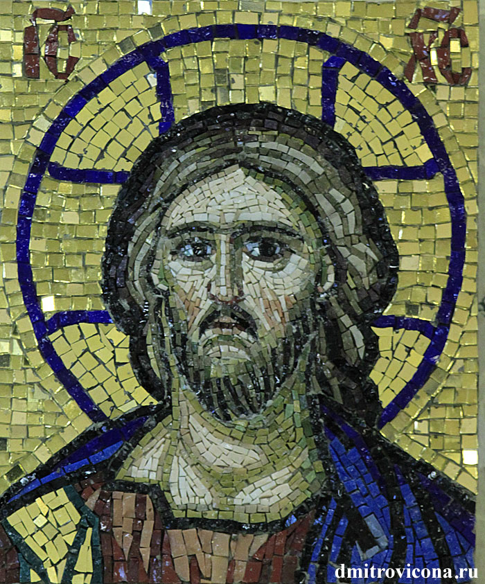 мозаичное панно  Иисус Христос